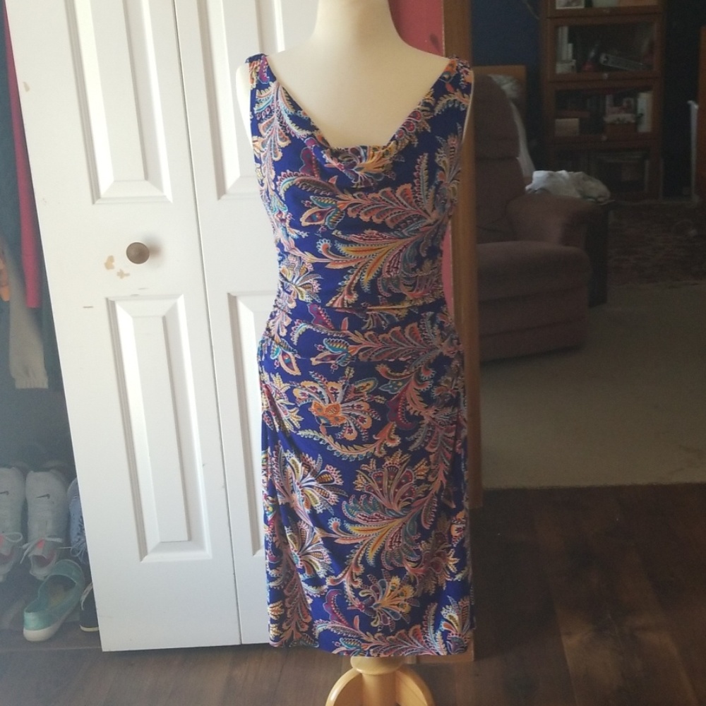 Ralph Lauren beautiful print dress